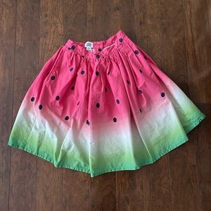 Unique vintage watermelon skirt
